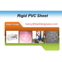 Película rígida de alto brillo y excelente PVC Processablity para accesorios de prendas de vestir